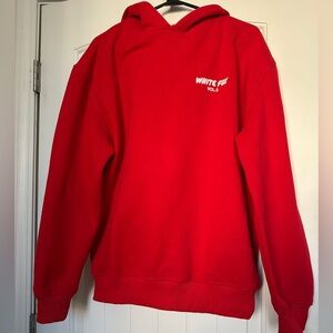 White Fox Vol 3 Red Hoodie Sz S/M